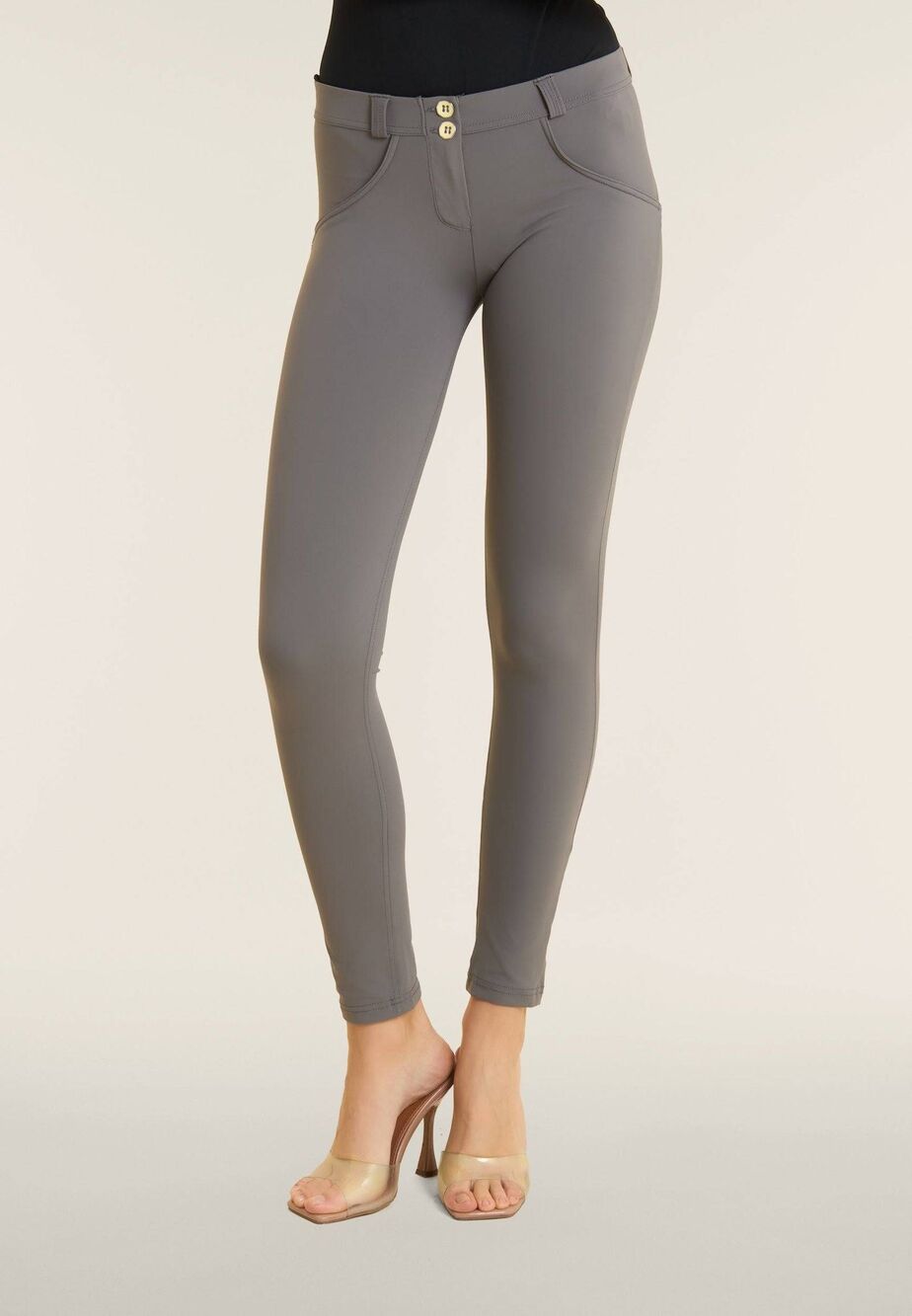 Freddy WR.UP Push-Up Booty Lift Skinny Sculpt Tech Leggings Volcanic Glass Gray